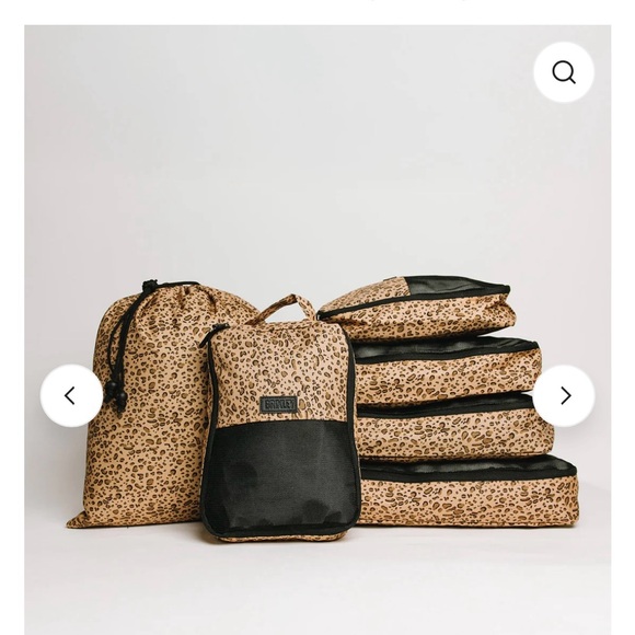 Leopard Print Packing Cubes Set - Picture 3 of 3